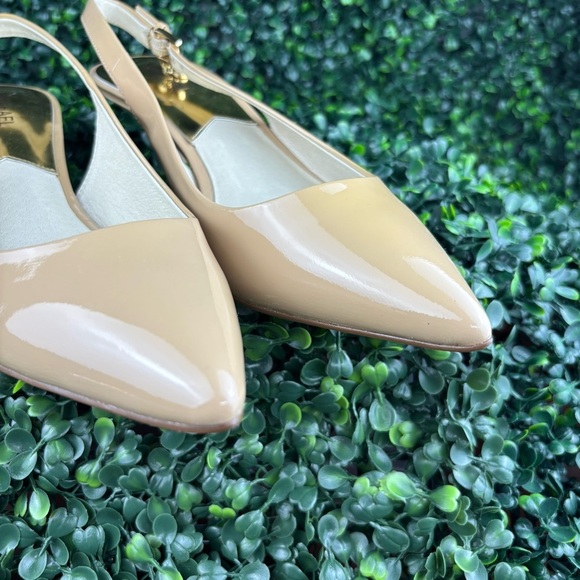 MICHAEL Michael Kors Patent Slingback low Heels - Picture 9 of 11
